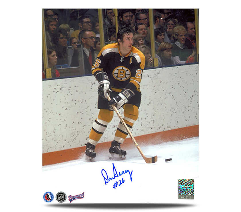 Don Awrey Signed Boston Bruins 8X10 Photo