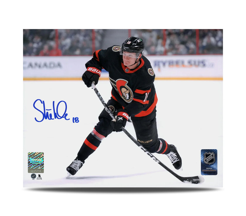Tim Stutzle Signed Ottawa Senators Slapshot 8X10 Photo