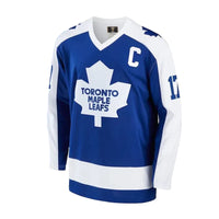 Wendel Clark Signed Toronto Maple Leafs Fanatics Vintage Blue Jersey