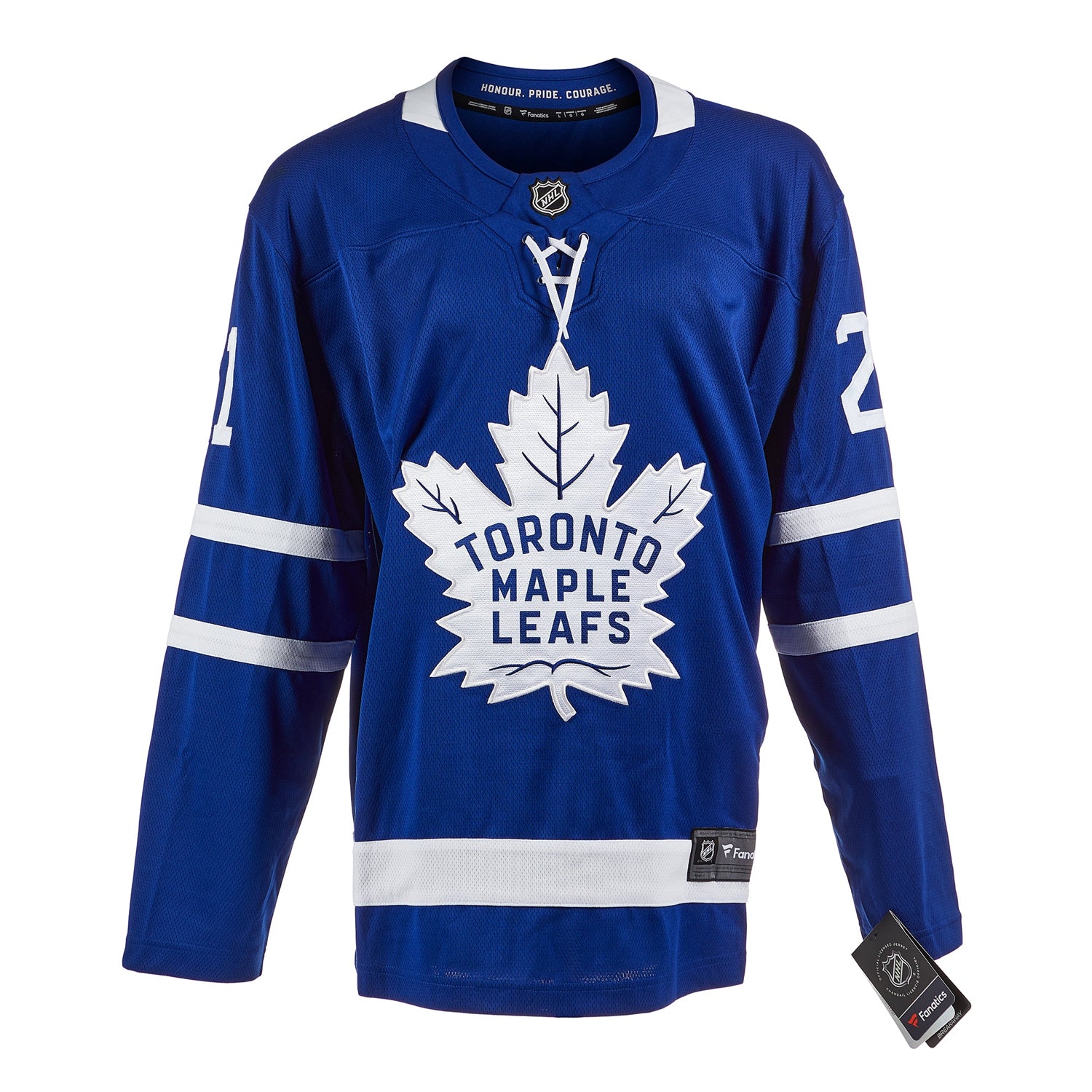 Bobby Baun Signed Toronto Maple Leafs Fanatics Breakaway Home Blue Jersey