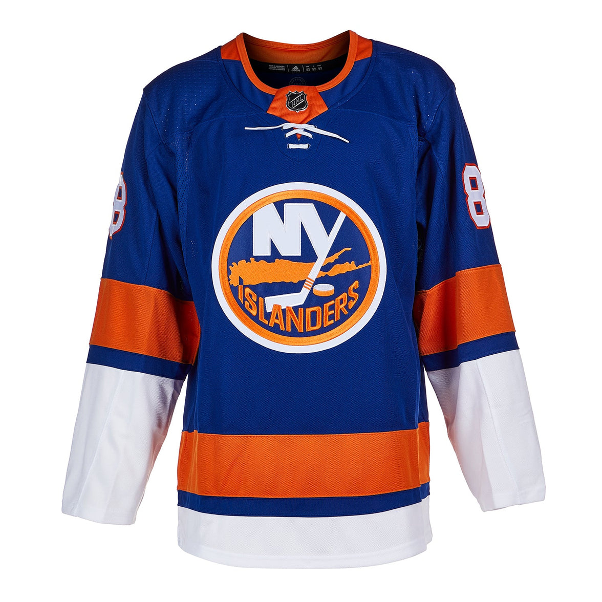 Noah Dobson Signed New York Islanders Adidas Pro Home Blue Jersey