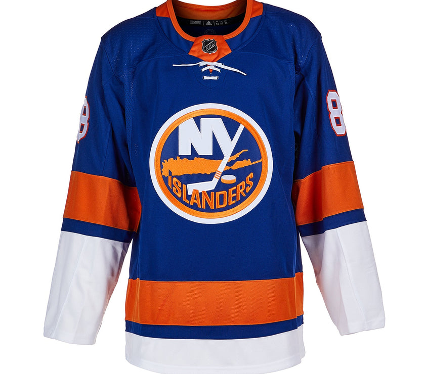 Noah Dobson Signed New York Islanders Adidas Pro Home Blue Jersey