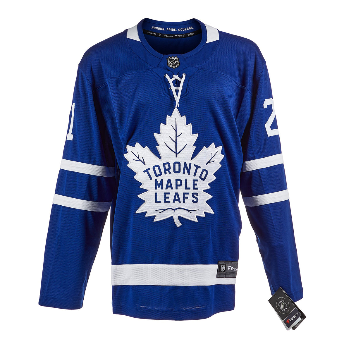 Bobby Baun Signed Toronto Maple Leafs Fanatics Breakaway Home Blue Jersey - Heritage Hockey™