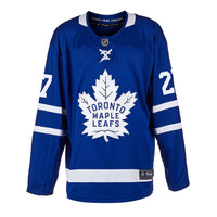 Frank Mahovlich Signed Toronto Maple Leafs Fanatics Breakaway Home Blue Jersey