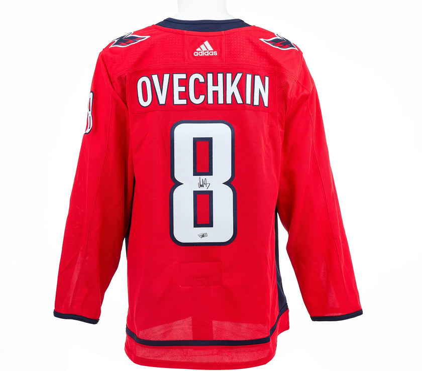 Alexander Ovechkin Signed Washington Capitals Adidas Pro Home Red Jersey