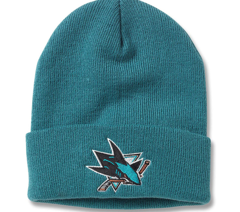 San Jose Sharks NHL Basic Cuff Knit Beanie