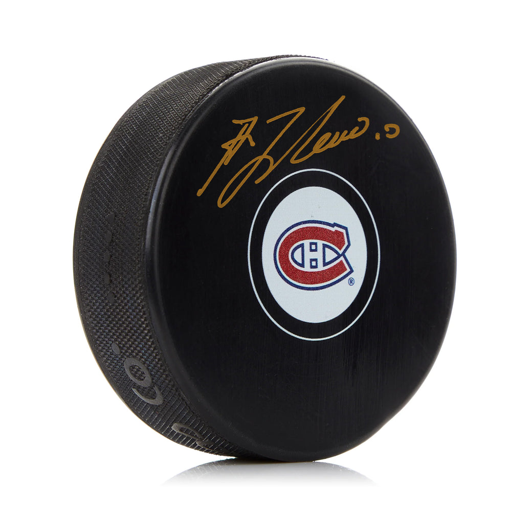 Guy Lafleur Signed Montreal Canadiens Puck