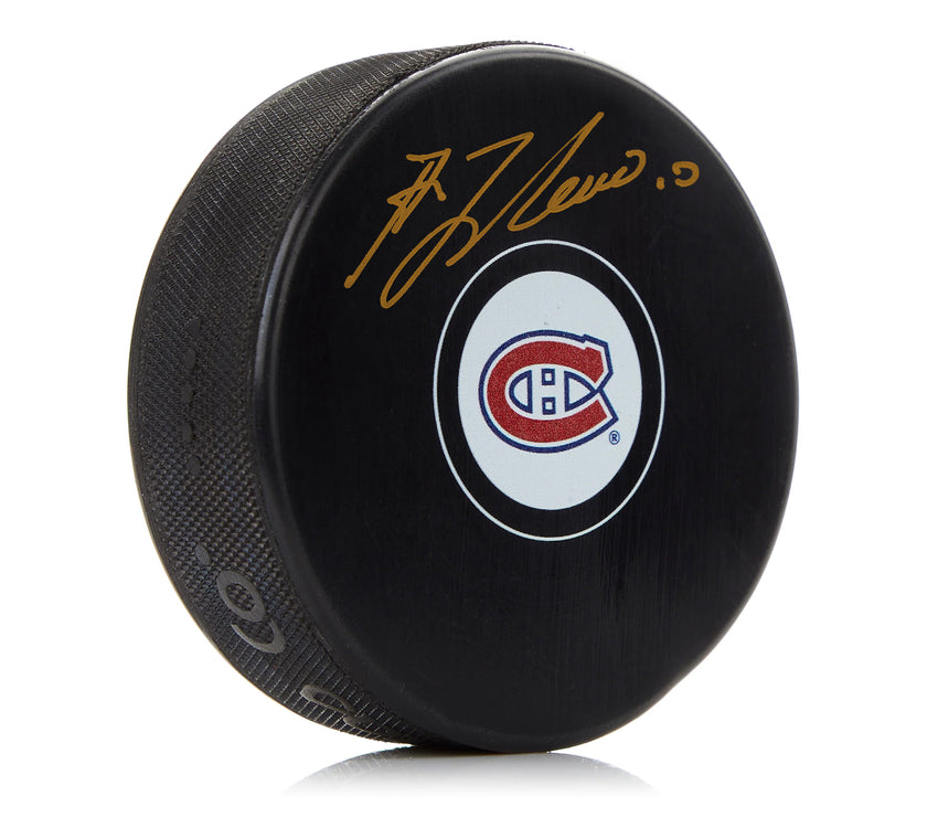 Guy Lafleur Signed Montreal Canadiens Puck