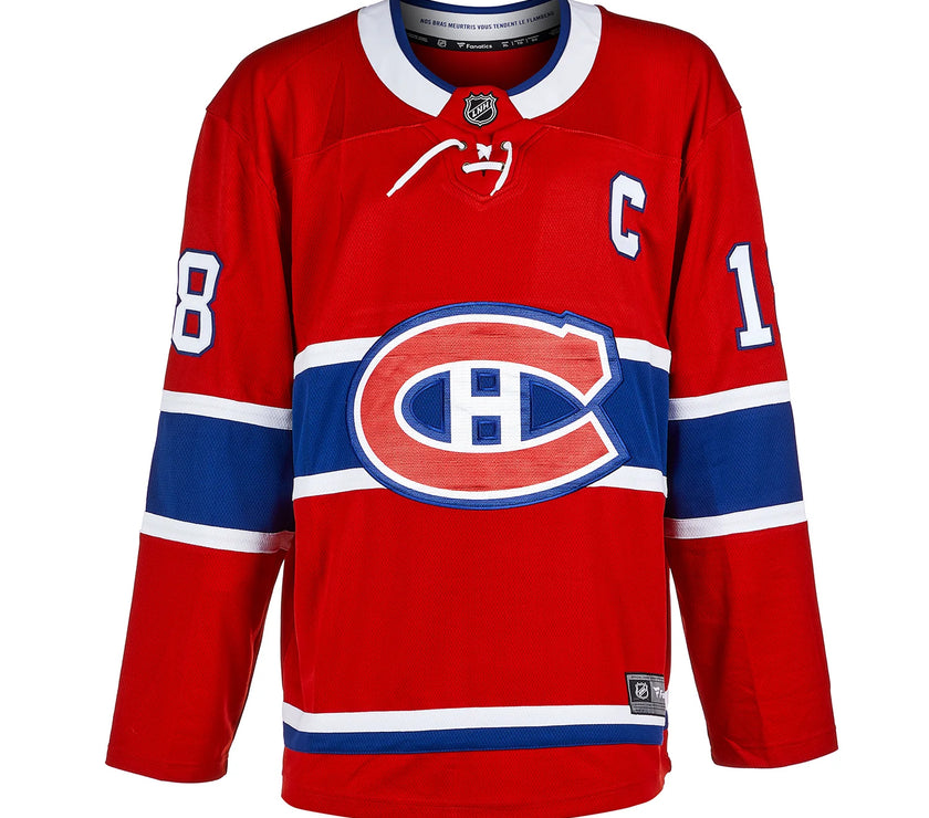Serge Savard Signed Montreal Canadiens Fanatics Breakaway Home Red Jersey