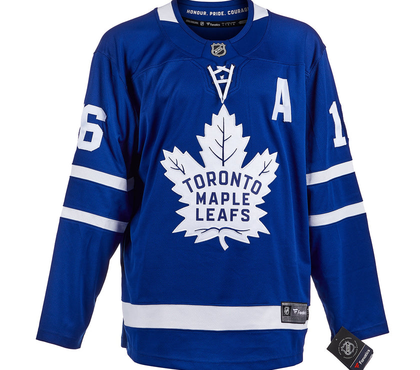 Darcy Tucker Signed Toronto Maple Leafs Fanatics Breakaway Home Blue Jersey