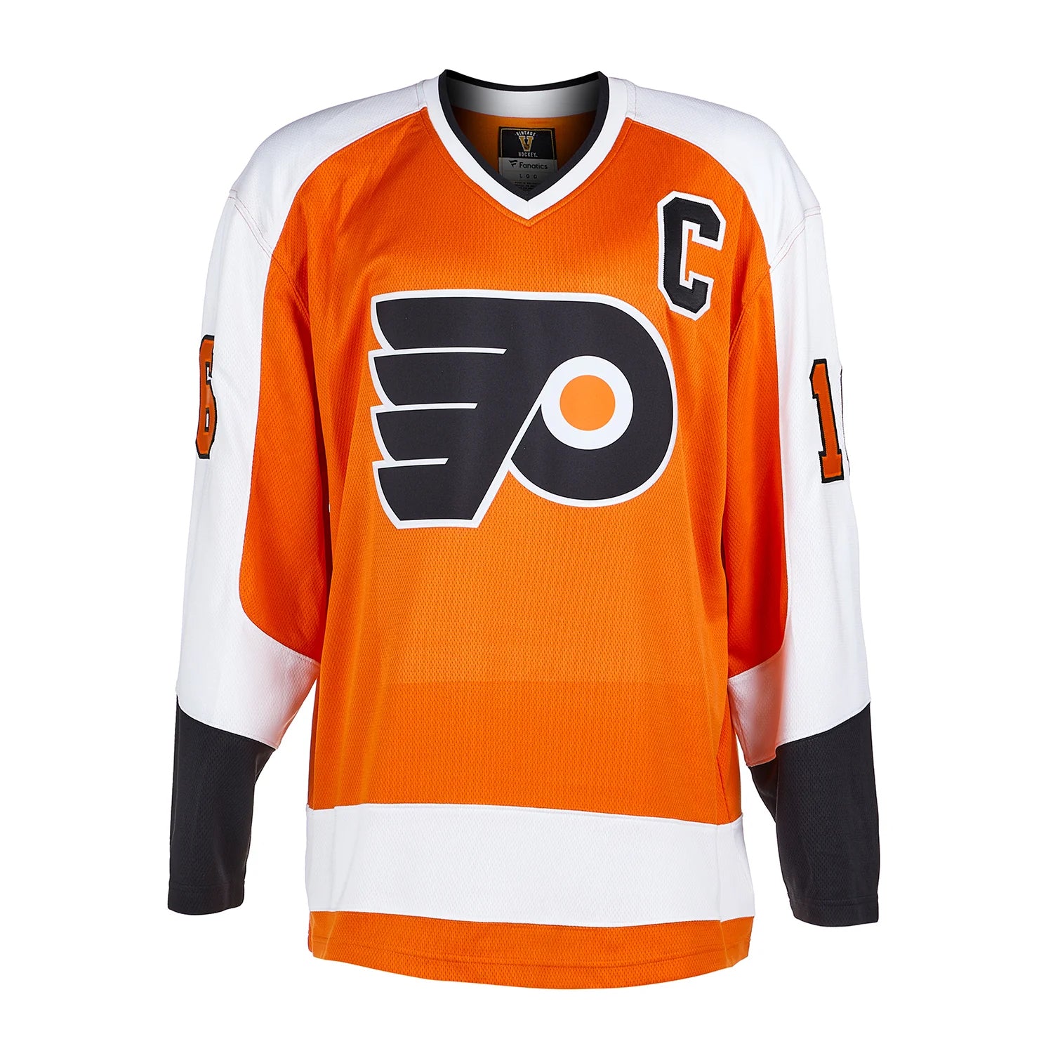 Bobby Clarke Signed Philadelphia Flyers Fanatics Vintage Orange Jersey - Heritage Hockey™