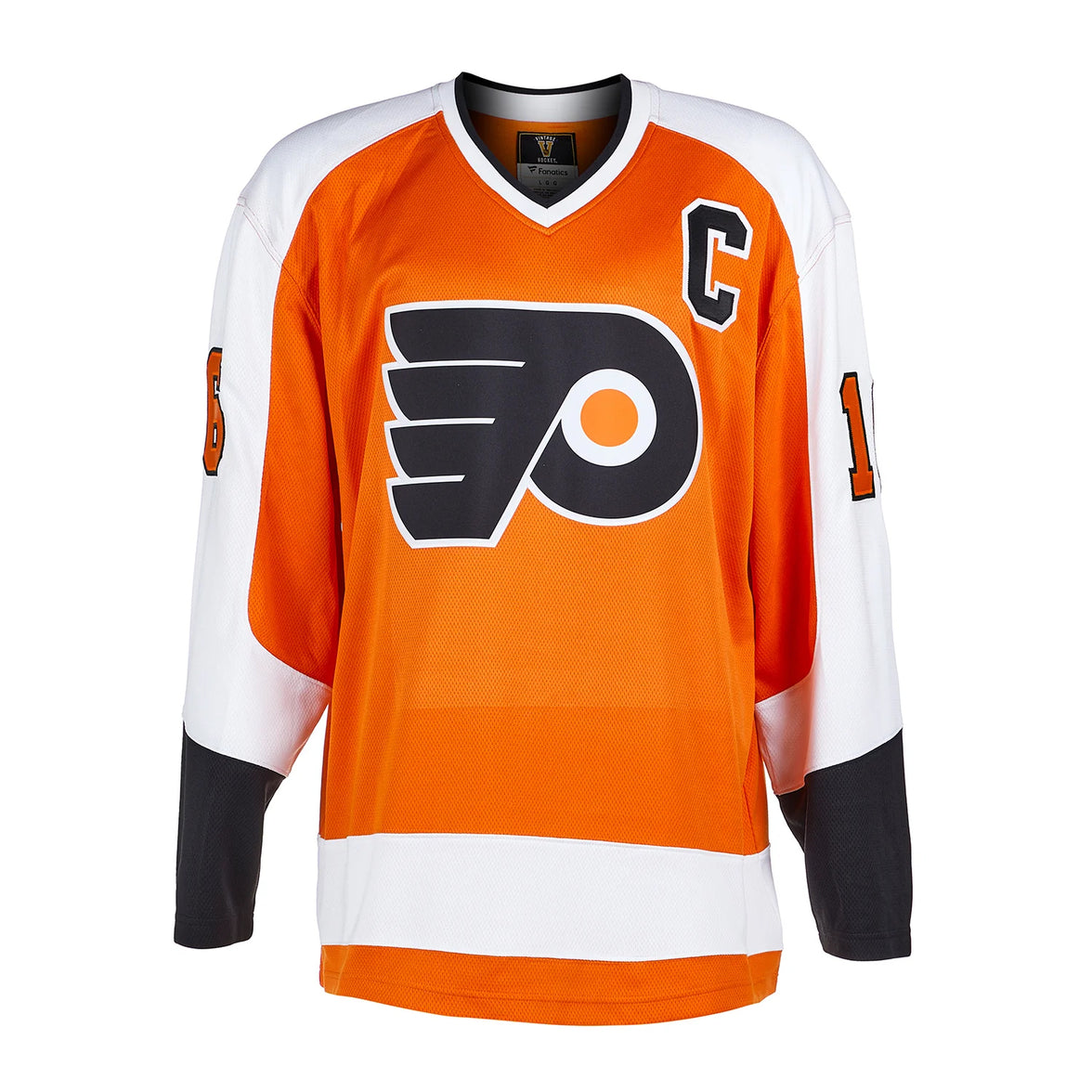 Bobby Clarke Signed Philadelphia Flyers Fanatics Vintage Orange Jersey - Heritage Hockey™