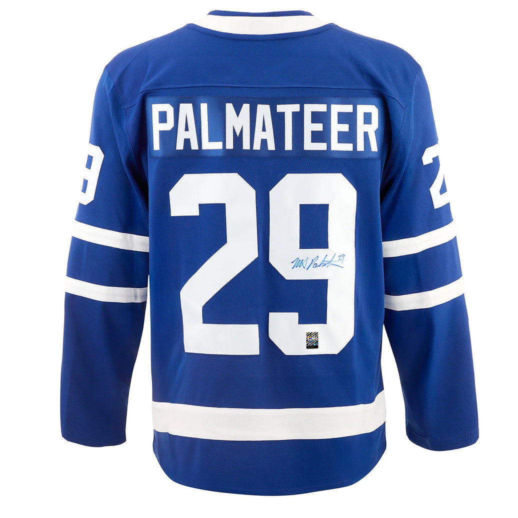 Mike Palmateer Signed Toronto Maple Leafs Fanatics Breakaway Home Blue Jersey