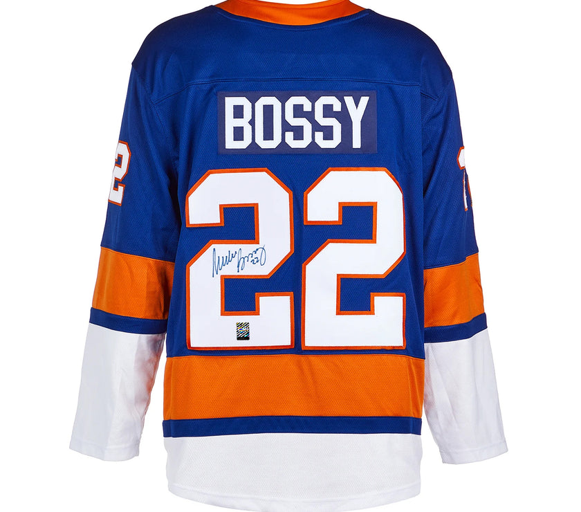 Mike Bossy Signed New York Islanders Fanatics Breakaway Home Blue Jersey
