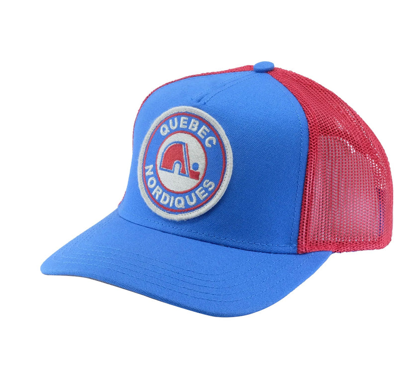 Quebec Nordiques NHL Valin Snapback Cap
