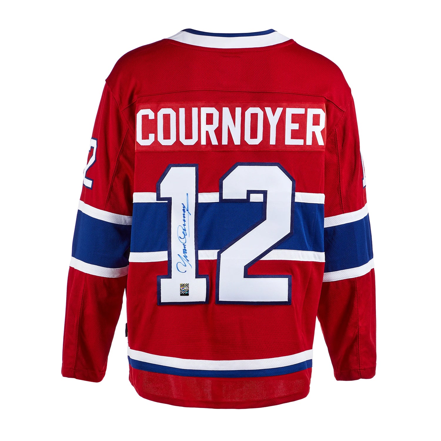 Yvan Cournoyer Signed Montreal Canadiens Fanatics Breakaway Home Red Jersey