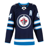 Josh Morrissey Signed Winnipeg Jets Adidas Pro Home Navy Jersey