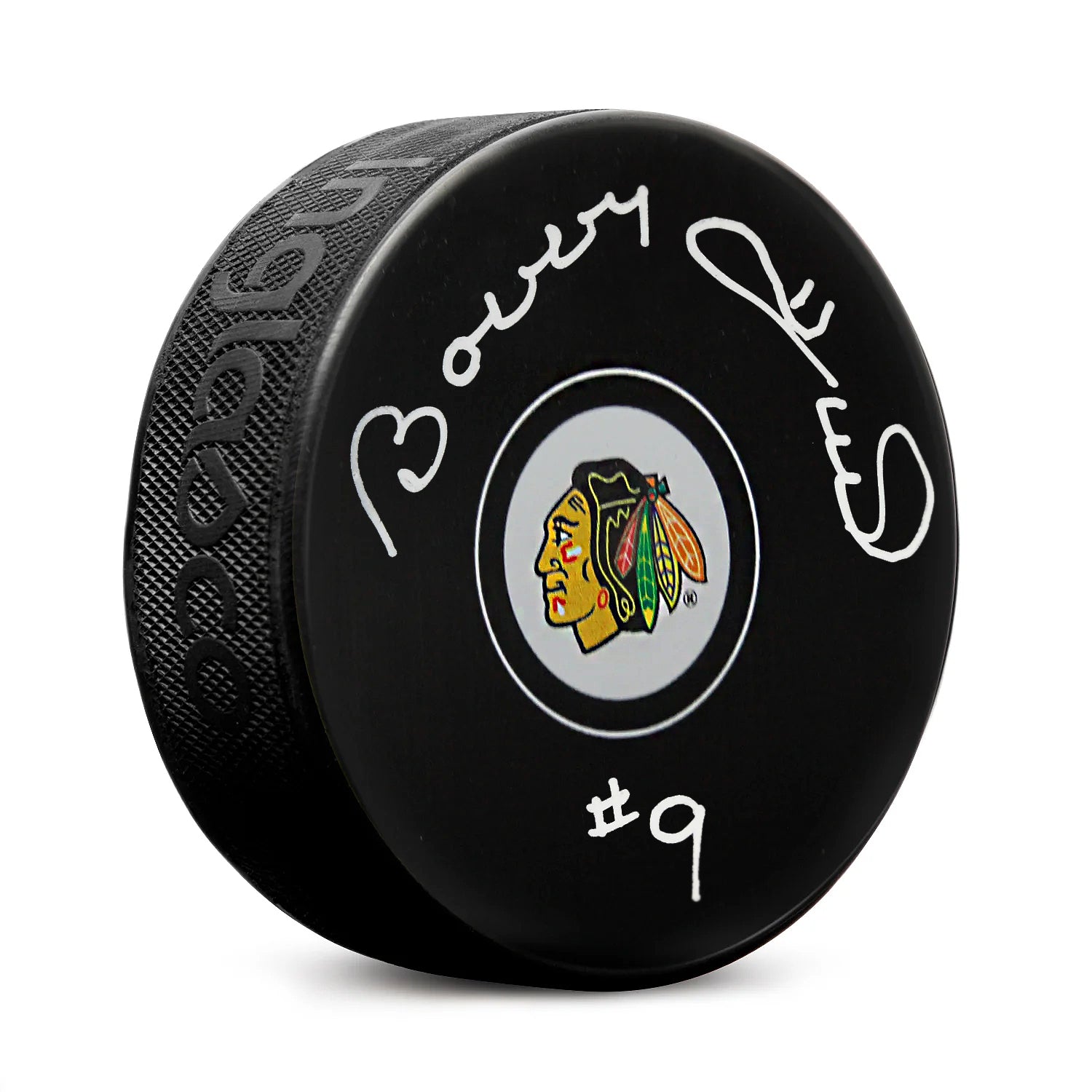 Bobby Hull Signed Chicago Blackhawks Puck