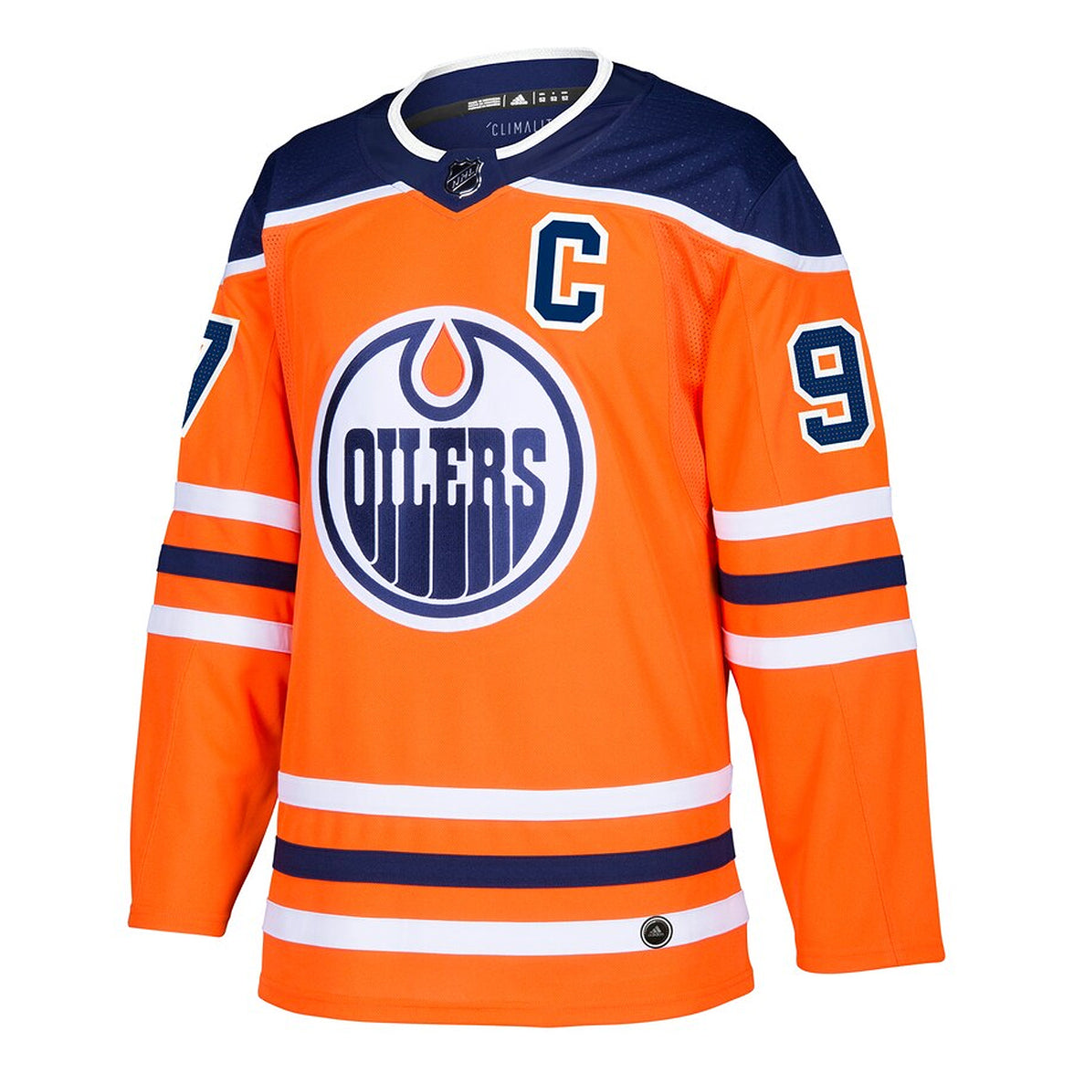 Connor McDavid Signed Edmonton Oilers Adidas Pro Home Orange Jersey - Heritage Hockey™