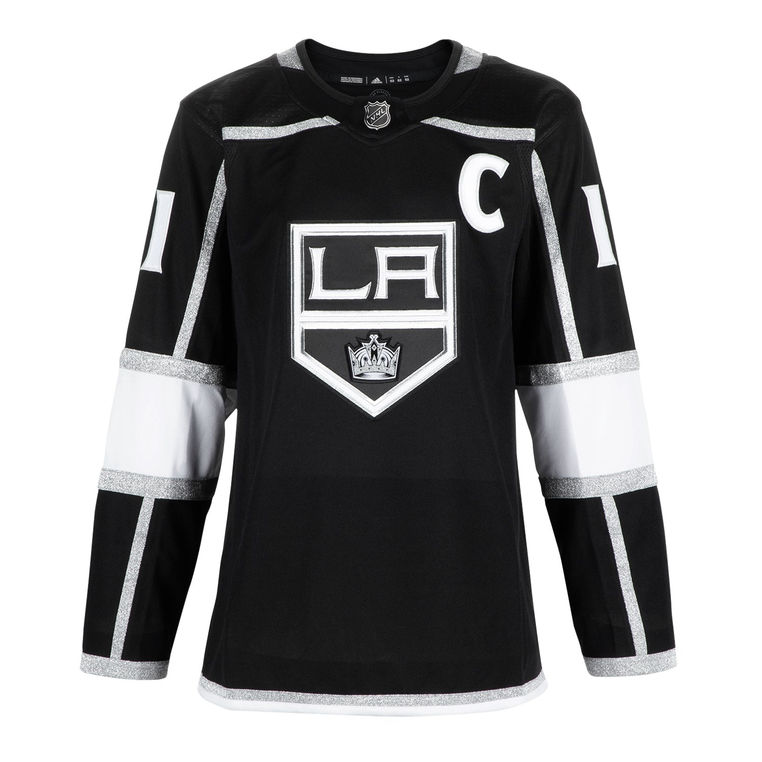 Anze Kopitar Signed Los Angeles Kings Adidas Pro Home Black Jersey