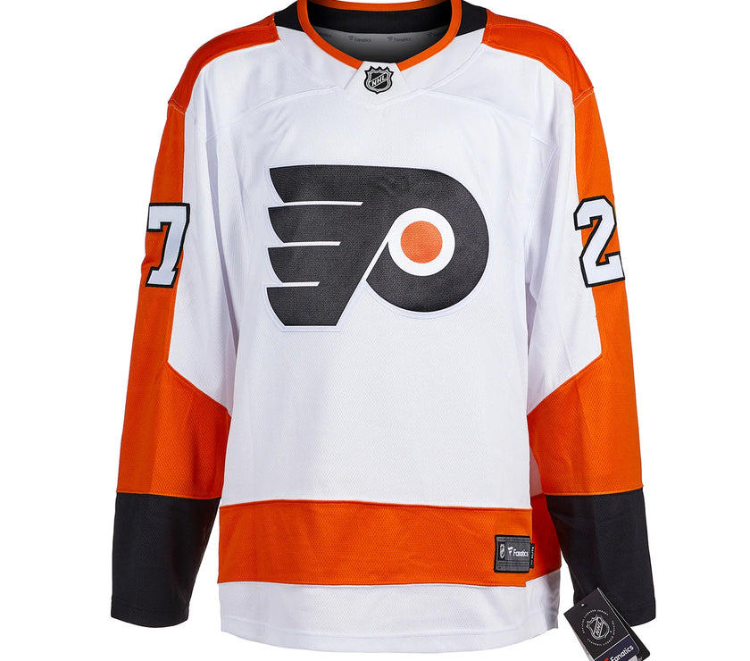 Ron Hextall Signed Philadelphia Flyers Fanatics Breakaway Away White Jersey
