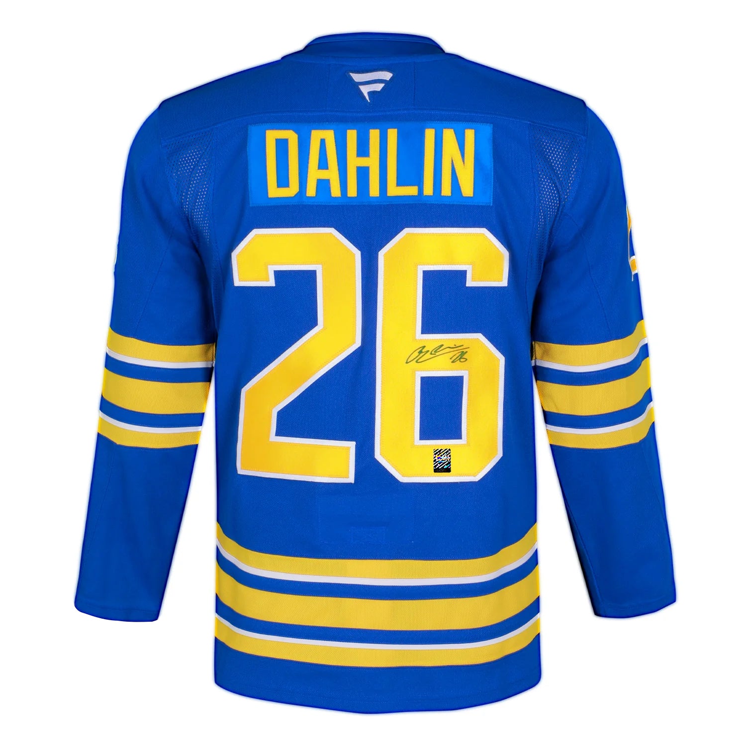 Rasmus Dahlin Signed Buffalo Sabres Fanatics Premium Home Blue Jersey
