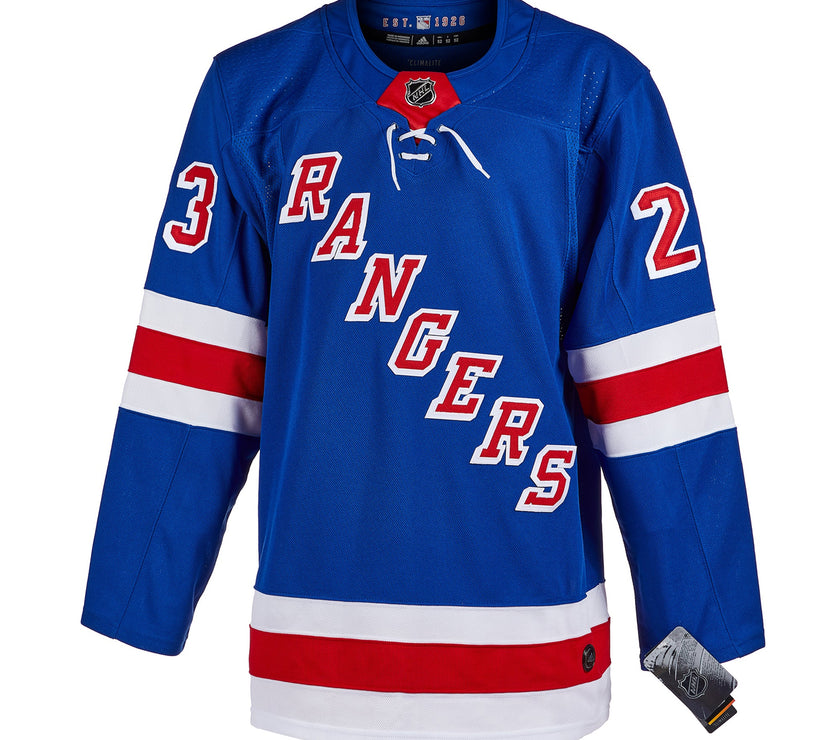 Adam Fox Signed New York Rangers 2021 Norris Adidas Pro Home Blue Jersey