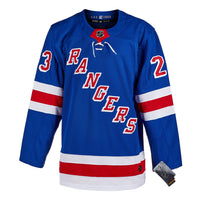 Adam Fox Signed New York Rangers 2021 Norris Adidas Pro Home Blue Jersey