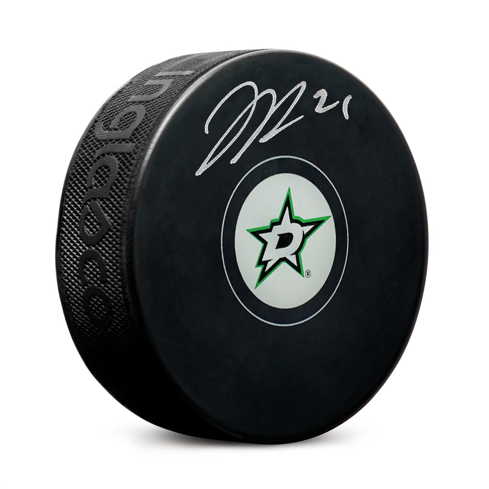 Jason Robertson Signed Dallas Stars Puck