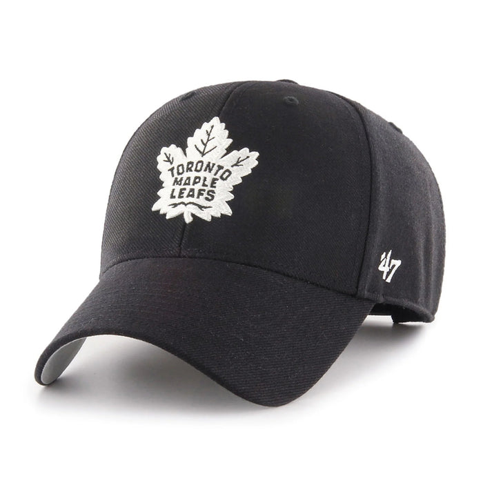 Toronto Maple Leafs NHL Basic 47 MVP Black & White Cap