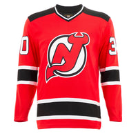 Martin Brodeur Signed New Jersey Devils Fanatics Vintage Red Jersey