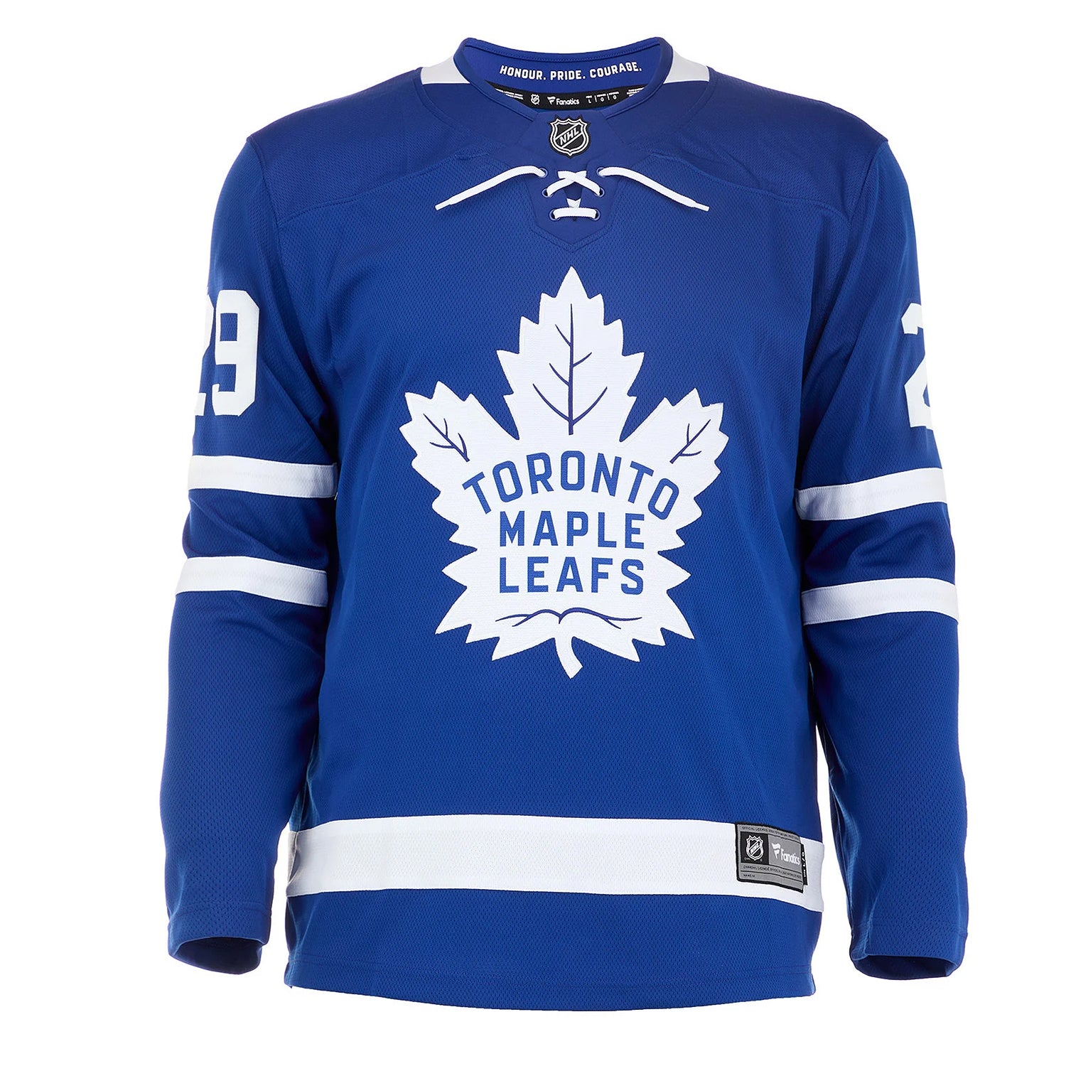 Mike Palmateer Signed Toronto Maple Leafs Fanatics Breakaway Home Blue Jersey