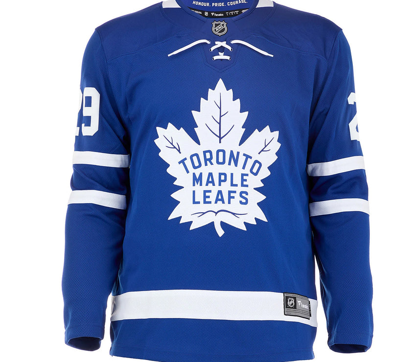 Mike Palmateer Signed Toronto Maple Leafs Fanatics Breakaway Home Blue Jersey