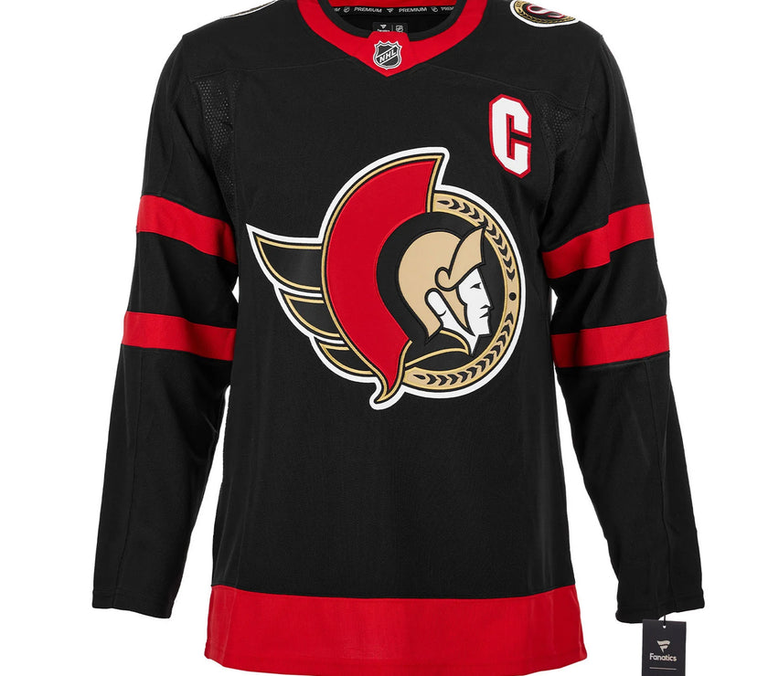 Brady Tkachuk Signed Ottawa Senators Fanatics Premium Home Black Jersey