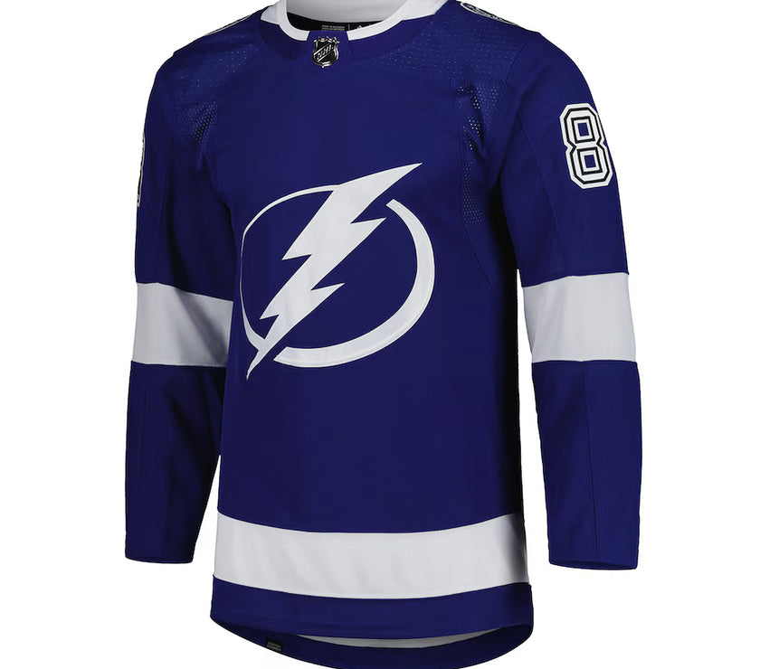 Andrei Vasilevskiy Signed Tampa Bay Lightning Adidas Pro Home Blue Jersey