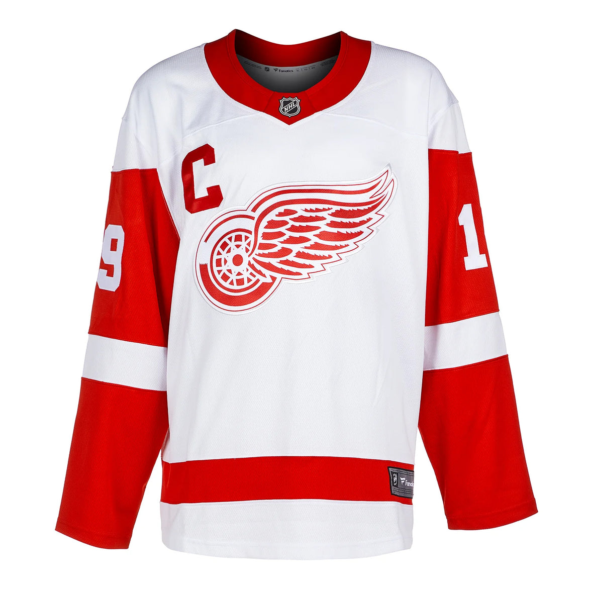 Steve Yzerman Signed Detroit Red Wings Fanatics Breakaway Away White Jersey - Heritage Hockey™