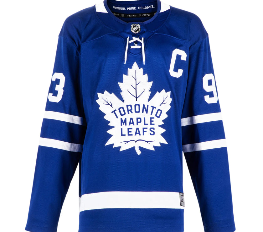 Doug Gilmour Signed Toronto Maple Leafs Fanatics Breakaway Home Blue Jersey
