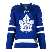 Johnny Bower Signed Toronto Maple Leafs Fanatics Breakaway Home Blue Jersey