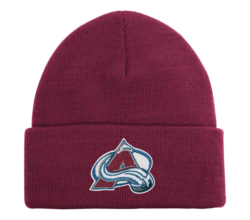 Colorado Avalanche NHL Basic Cuff Knit Beanie