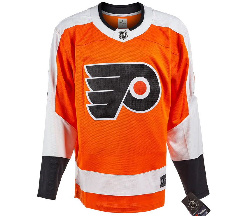 Bernie Parent Signed Philadelphia Flyers Fanatics Breakaway Home Orange Jersey
