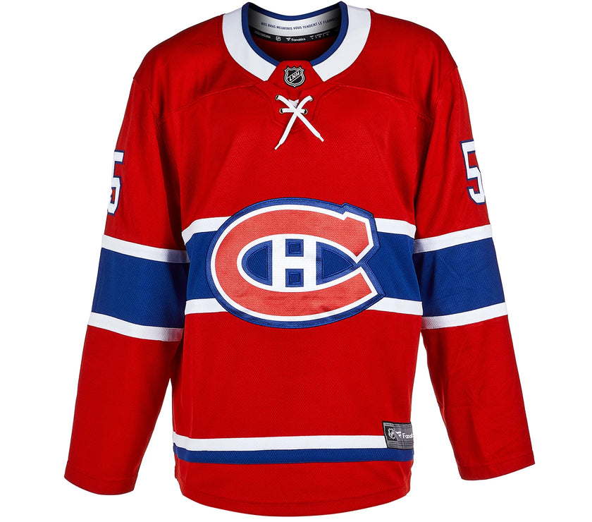 Guy Lapointe Signed Montreal Canadiens Fanatics Breakaway Home Red Jersey