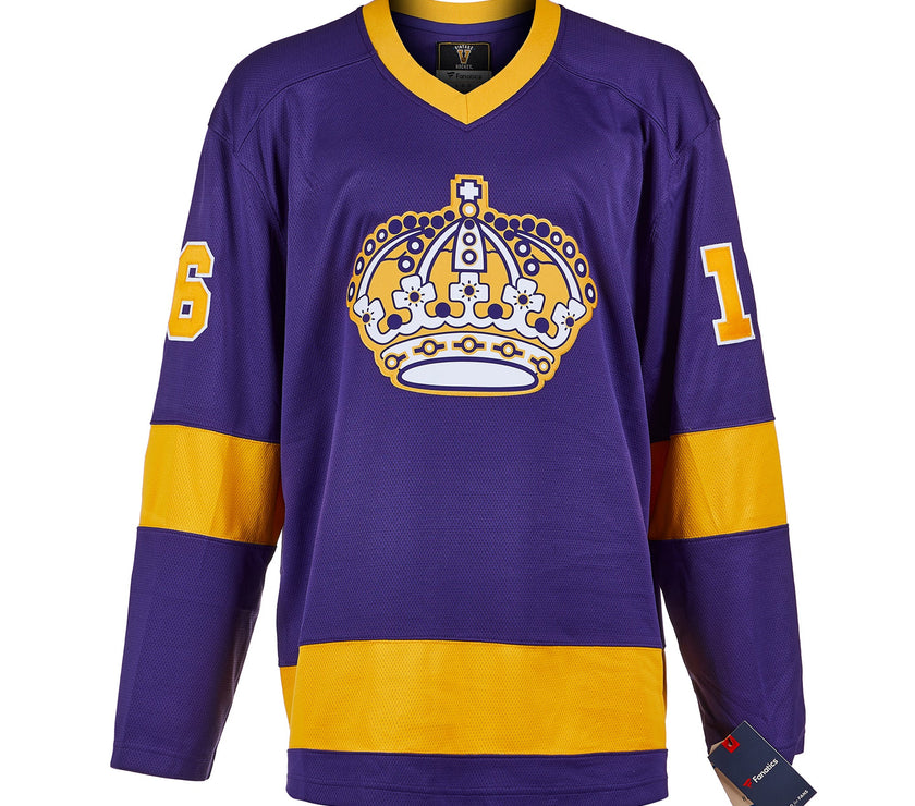 Marcel Dionne Signed Los Angeles Kings Fanatics Vintage Purple Jersey