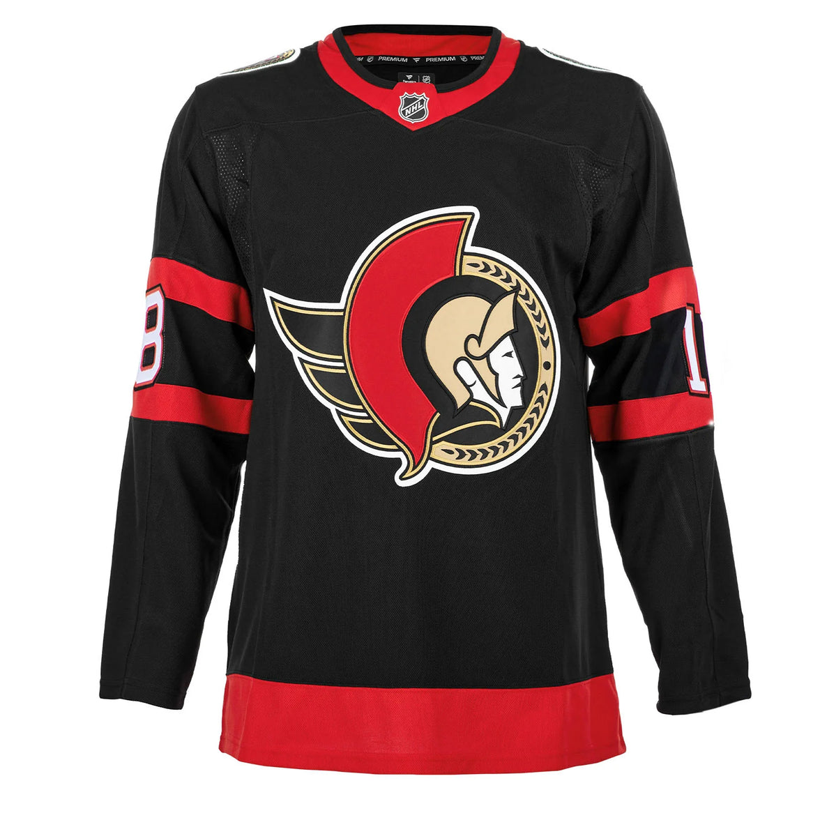 Tim Stutzle Signed Ottawa Senators Fanatics Premium Home Black Jersey