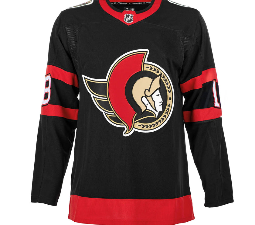 Tim Stutzle Signed Ottawa Senators Fanatics Premium Home Black Jersey