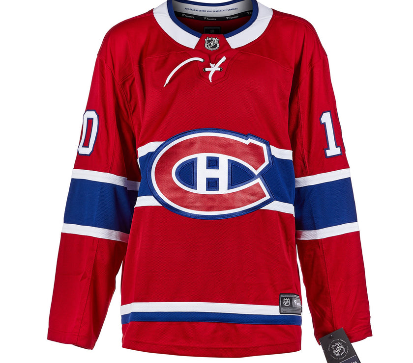 Guy Lafleur Signed Montreal Canadiens Fanatics Breakaway Home Red Jersey