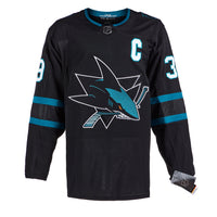Logan Couture - Maillot alternatif Adidas Pro des Sharks de San Jose signé
