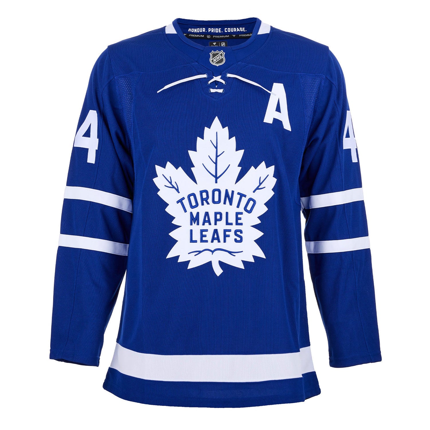 Morgan Rielly Signed Toronto Maple Leafs Fanatics Premium Home Blue Jersey
