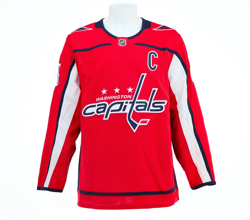 Alexander Ovechkin Signed Washington Capitals Adidas Pro Home Red Jersey