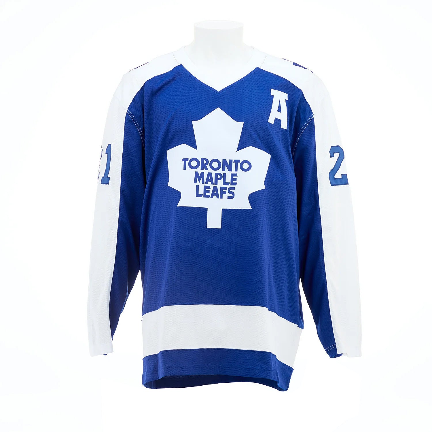 Börje Salming Signed Toronto Maple Leafs Fanatics Vintage Blue Jersey