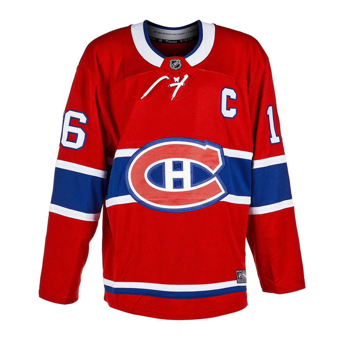 Henri Richard Signed Montreal Canadiens Fanatics Breakaway Home Red Jersey